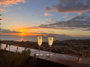 Apartamento con piscina climatizada y vistas